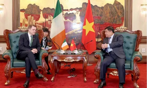 Việt Nam và Ireland tăng cường hợp tác thương mại, đầu tư ở nhiều lĩnh vực