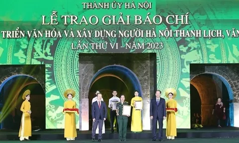 Triển khai thực hiện Giải báo chí về phát triển văn hóa và xây dựng người Hà Nội thanh lịch, văn minh lần thứ VII