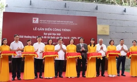 Công trình Đền thờ liệt sĩ Chiến trường Điện Biên Phủ đoạt giải thưởng Quy hoạch đô thị quốc gia