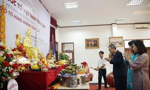 Giỗ Tổ Hùng Vương 2024: Kiều bào tại đất nước Triệu Voi ghi nhớ công ơn tổ tiên