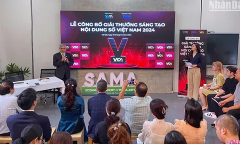 Khởi động Giải thưởng Sáng tạo nội dung số Việt Nam năm 2024