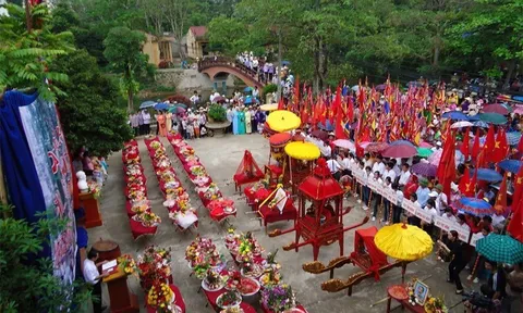 Lễ hội đền Suối Mỡ - nét đẹp văn hóa truyền thống