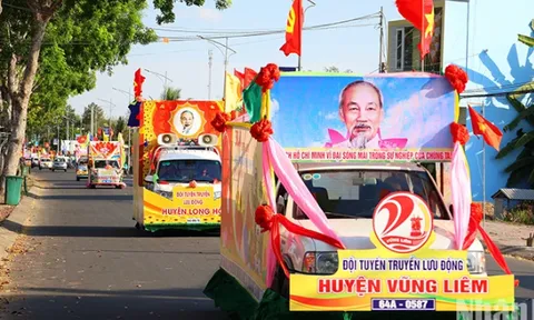 Khai mạc Hội thi tuyên truyền lưu động tỉnh Vĩnh Long năm 2024