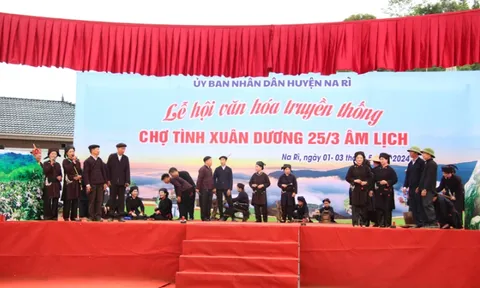 Bắc Kạn: Khai hội Chợ tình Xuân Dương
