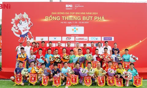 Lễ khai mạc Giải bóng đá Cúp BNI HN6 năm 2024
