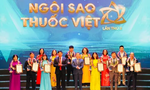 Bộ Y tế trao danh hiệu “Ngôi sao thuốc Việt” lần thứ 2
