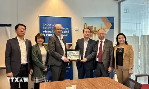 Ninh Bình đẩy mạnh xúc tiến thương mại với vùng Paris Ile-de-France của Pháp