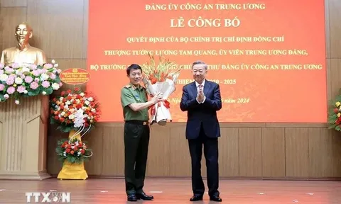 Bộ Chính trị chỉ định Bộ trưởng Lương Tam Quang giữ chức Bí thư Đảng ủy Công an Trung ương
