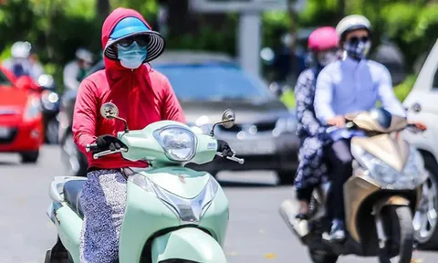 Bắc Bộ, Trung Bộ nắng nóng gay gắt, chiều tối và đêm có mưa dông