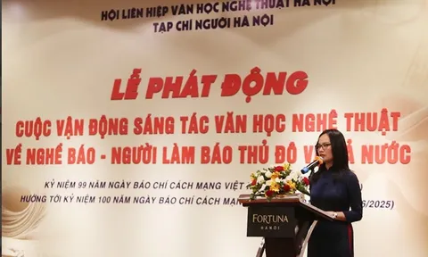Tổ chức “Cuộc vận động sáng tác văn học nghệ thuật về nghề báo - người làm báo Thủ đô và cả nước”