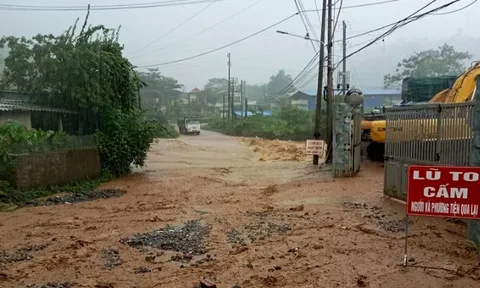 Các tỉnh miền bắc đề phòng mưa lớn gây lũ quét, sạt lở, sụt lún