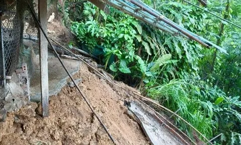 Yên Bái: Mưa lớn kéo dài gây nhiều thiệt hại về tài sản và hoa màu