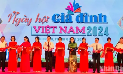Tưng bừng khai mạc Ngày hội Gia đình Việt Nam năm 2024