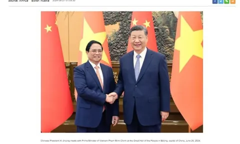 Truyền thông Trung Quốc đồng loạt đưa tin về chuyến công tác của Thủ tướng Phạm Minh Chính