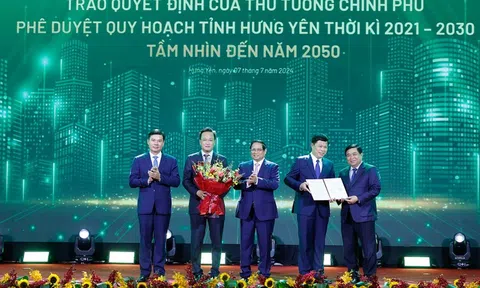 Thủ tướng kỳ vọng Hưng Yên phát triển vào nhóm dẫn đầu cả nước, góp phần làm nên 'kỳ tích sông Hồng'