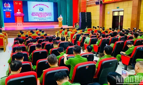 Nâng cao nghiệp vụ giáo dục pháp luật cho công an cơ sở các địa phương khu vực miền bắc