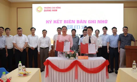 Các doanh nghiệp Nhật Bản mong muốn hợp tác toàn diện với Trường Cao đẳng Quảng Nam