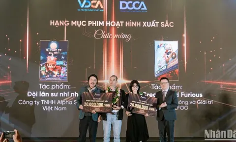 Cấp chứng nhận bản quyền cho Kịch bản chương trình và bộ nhận diện Cúp của Giải thưởng sáng tạo nội dung số Việt Nam