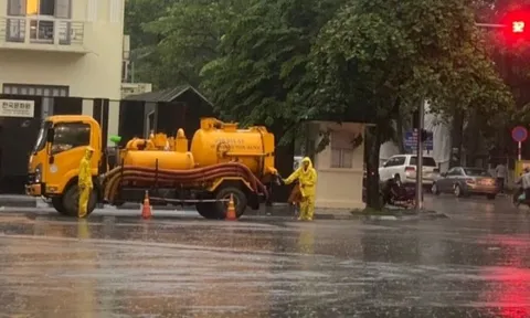 Hà Nội chủ động ứng phó áp thấp nhiệt đới gây mưa lớn