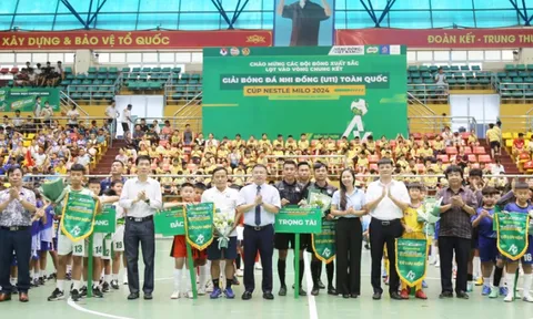 Giải bóng đá U11 toàn quốc: Chủ nhà Bắc Ninh gặp Sông Lam Nghệ An ở trận khai mạc