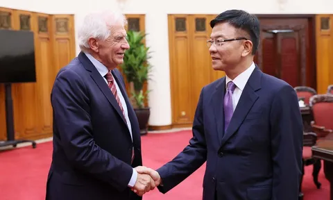Phó Thủ tướng Lê Thành Long tiếp Phó Chủ tịch Ủy ban Châu Âu