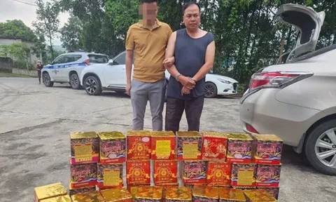 Công an tỉnh Tuyên Quang khởi tố 3 đối tượng buôn bán gần 70kg pháo hoa nổ