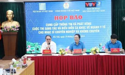 Khởi động cuộc thi sáng tác ca khúc tôn vinh ngành y