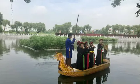 Bắc Ninh: Tổ chức hát dân ca quan họ trên thuyền dịp Quốc khánh 2/9