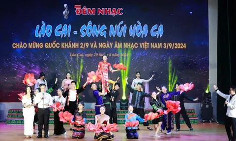 Đêm âm nhạc đa sắc màu "Lào Cai - Sông núi hòa ca"