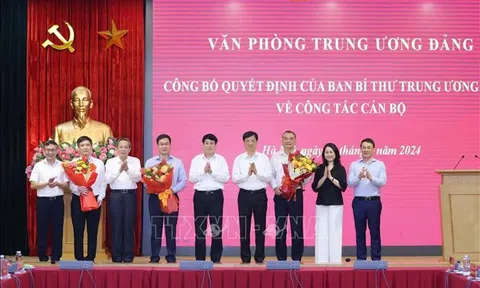 Ban Bí thư bổ nhiệm Trợ lý, Thư ký của Tổng Bí thư, Chủ tịch nước Tô Lâm