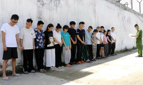 Công an Nghệ An đánh sập ổ nhóm đánh bạc trực tuyến