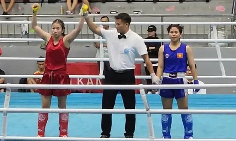 Nhà vô địch SEA Games Triệu Thị Phương Thủy thắng áp đảo