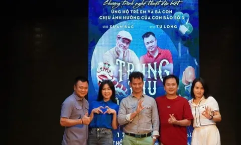 Chương trình nghệ thuật đặc biệt “Trung thu không xa cách” ủng hộ đồng bào vùng bão, lũ
