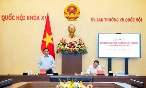 Đảng đoàn Quốc hội và Ban Cán sự đảng Chính phủ tổ chức Hội nghị về kỳ họp thứ 8, Quốc hội khóa XV