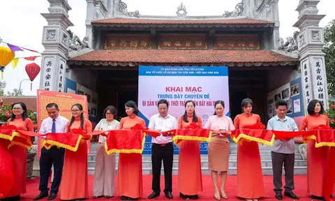 Trưng bày di sản thời Trần trên đất Hải Dương