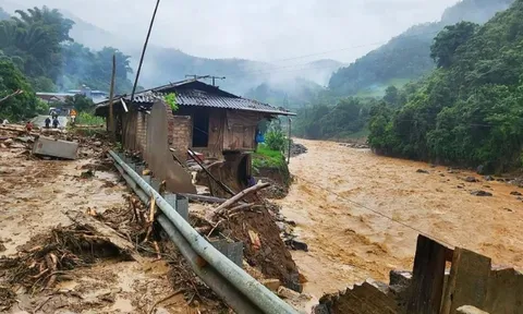 Cảnh báo lũ quét, sạt lở tại 11 tỉnh, thành phố ở Bắc Bộ và Trung Bộ