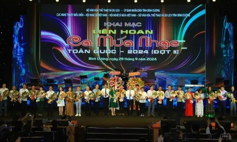 Khai mạc Liên hoan Ca múa nhạc toàn quốc năm 2024 - đợt 2