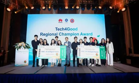 Dự án hỗ trợ tìm kiếm người gặp nạn trong lũ lụt của Việt Nam giành giải nhất Tech4Good châu Á-Thái Bình Dương