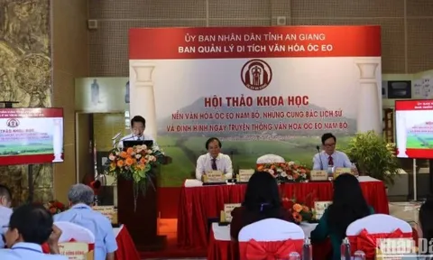 Nền văn hóa Óc Eo - những cung bậc lịch sử và định hình ngày truyền thống văn hóa Óc Eo Nam Bộ