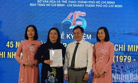 Bảo tàng Hồ Chí Minh, Chi nhánh Thành phố Hồ Chí Minh kỷ niệm 45 năm thành lập