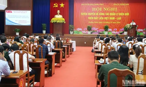 Đổi mới và đa dạng hóa nội dung, hình thức tuyên truyền về công tác quản lý biên giới trên đất liền Việt Nam-Lào