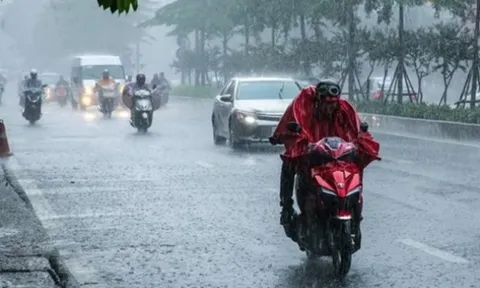 Ngày 17/10, nhiều nơi có mưa rào và dông rải rác, có nơi mưa to đến rất to