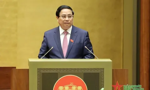 Kỳ họp thứ tám, Quốc hội khóa XV: Thủ tướng Phạm Minh Chính: Phấn đấu tăng trưởng GDP cả năm trên 7%, kiểm soát lạm phát dưới 4,5%