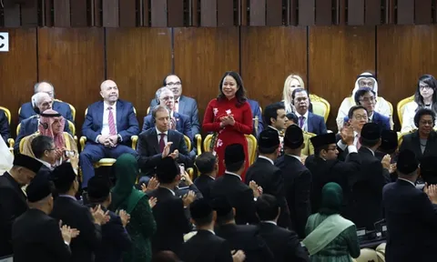 Phó Chủ tịch nước Võ Thị Ánh Xuân gặp Tổng thống Indonesia Prabowo Subianto