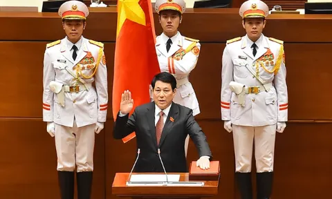 Điện, thư, thông điệp chúc mừng Chủ tịch nước Lương Cường