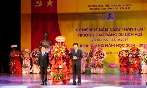 Kỷ niệm 25 năm thành lập trường Trường Cao đẳng Du lịch Huế