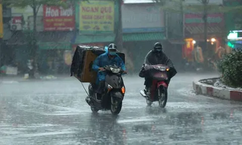 Ngày 29/10, cả nước có mưa rào, mưa lớn từ Hà Tĩnh đến Thừa Thiên Huế