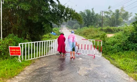 Thừa Thiên Huế: 15 người mắc kẹt trong rừng do bão số 6 trở về an toàn