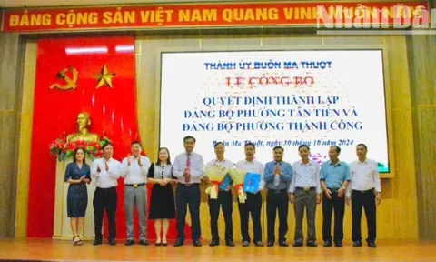 Thành phố Buôn Ma Thuột sắp xếp đơn vị hành chính cấp xã giai đoạn 2023-2025