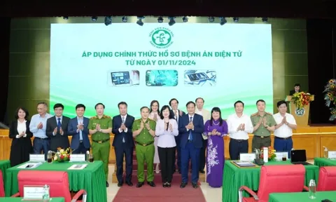 Bệnh viện trực thuộc Bộ Y tế đầu tiên chính thức triển khai bệnh án điện tử
